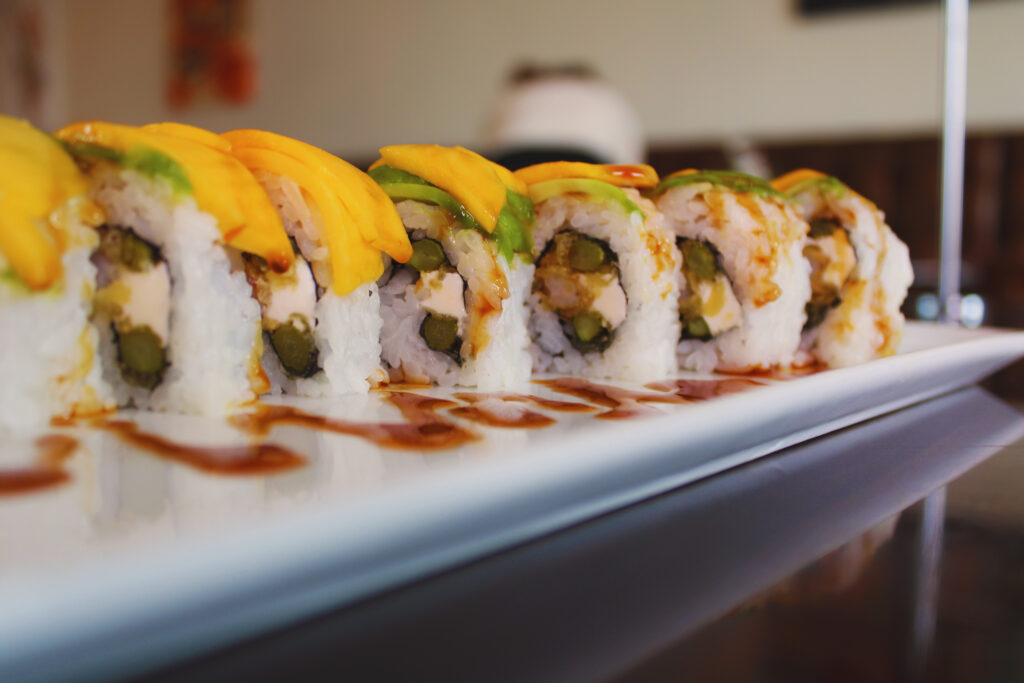 mango roll, SushiOSushi Nashville